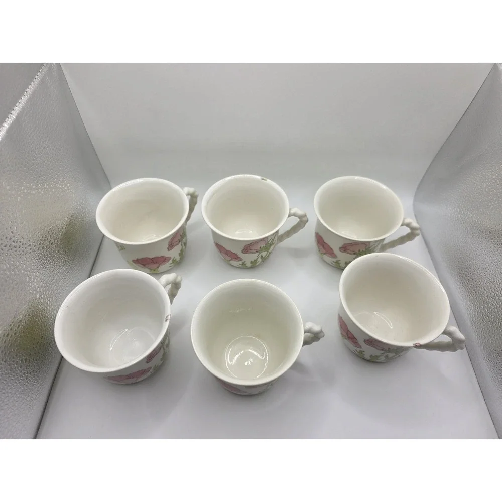 6 Ernestine Salerno Amaryllis Floral Cups Italy